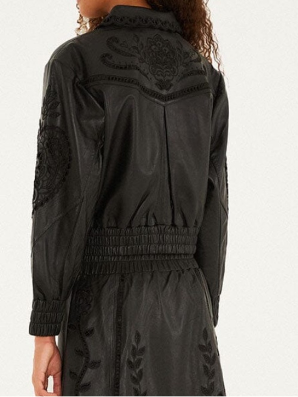 Farm Rio
Black Richelieu Heart Leather Jacket - Picture 2 of 16